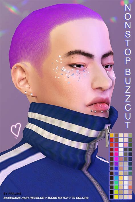 buzz cut sims 4 cc